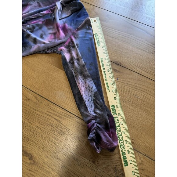 Clara Sun Woo Women Tunic Top Shirt Size Medium Stretch Asymmetrical Art Teacher - Picture 6 of 9